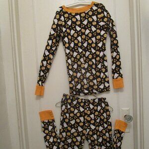 Kids pajamas with Halloween design by Lands'End; youth size 16